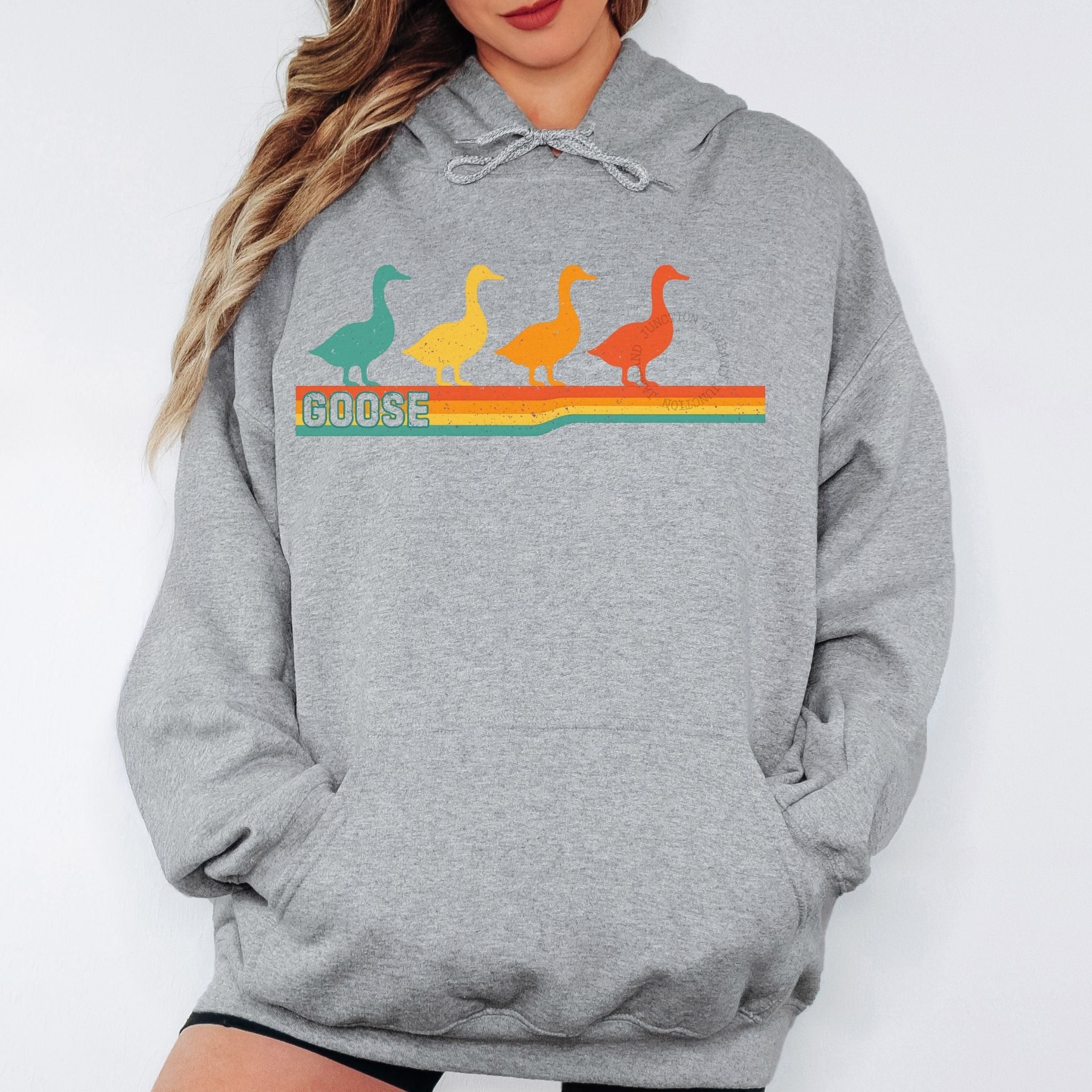 Retro Geese | Goose Shakedown Lot Hoodie