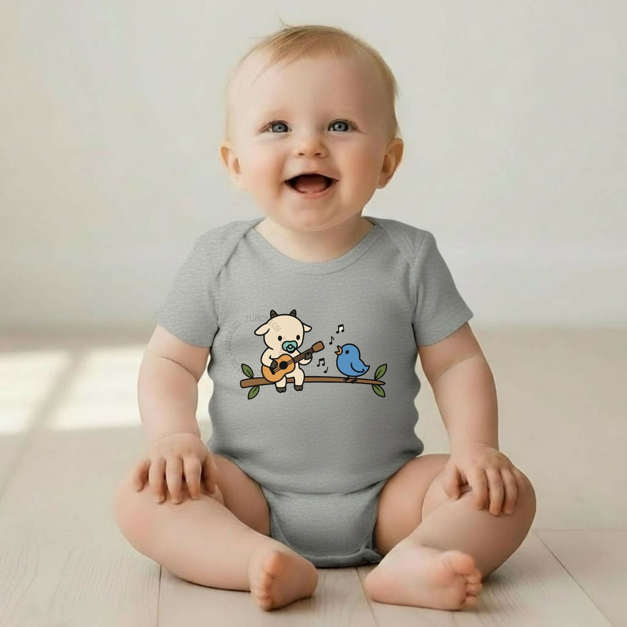 gild the lily billy strings tribute one piece baby bodysuit 