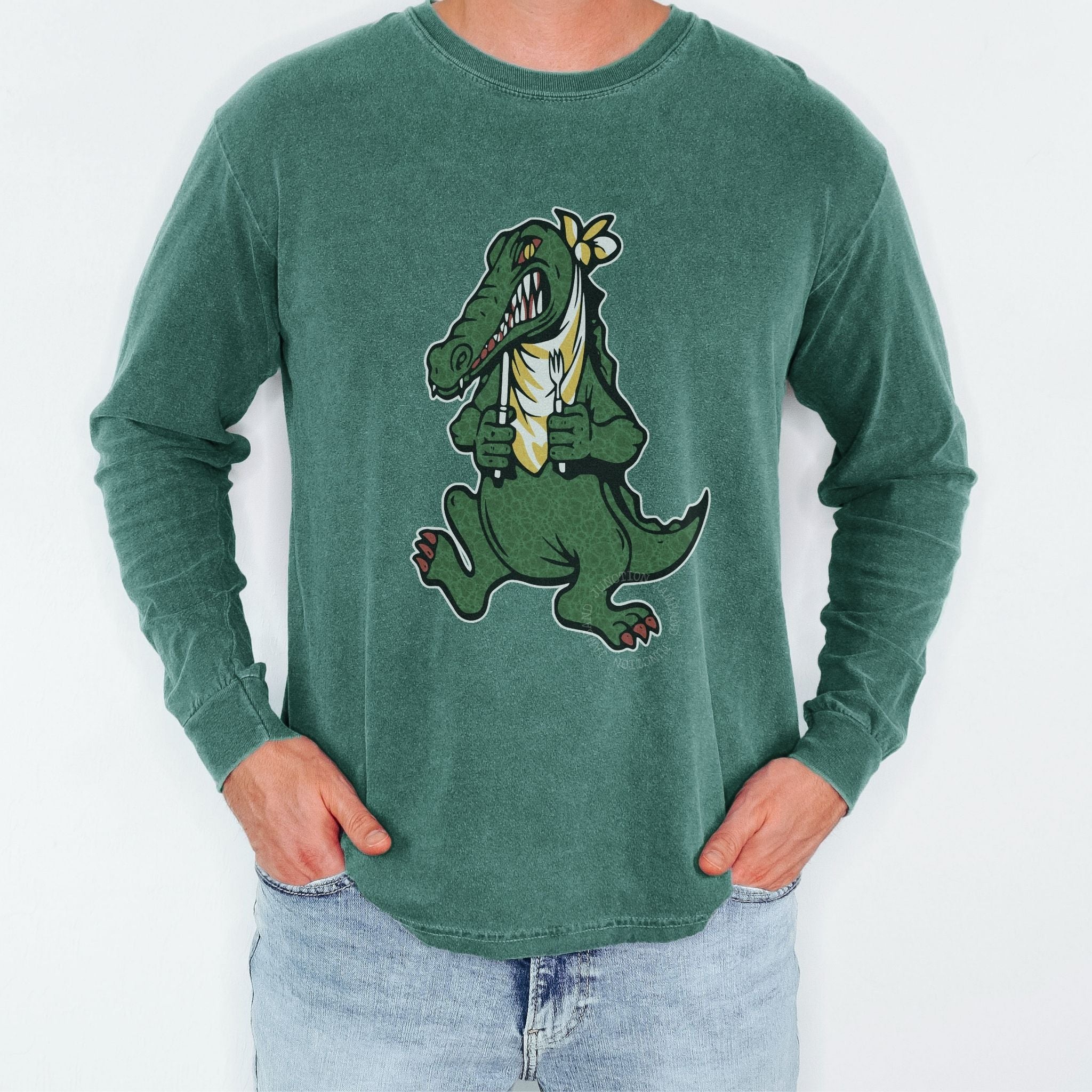 Shakedown Lot style long sleeve t-shirt