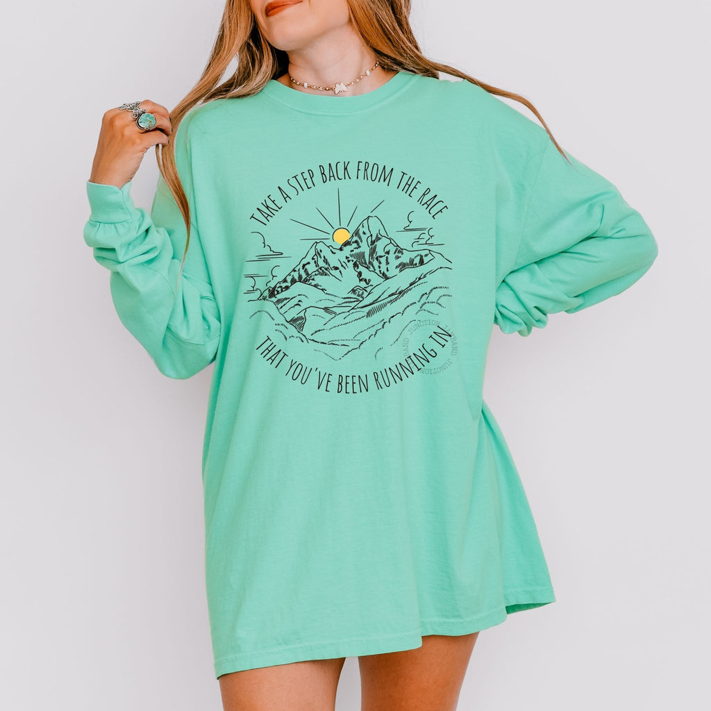 give it time goose band inspired long sleeved t-shirt