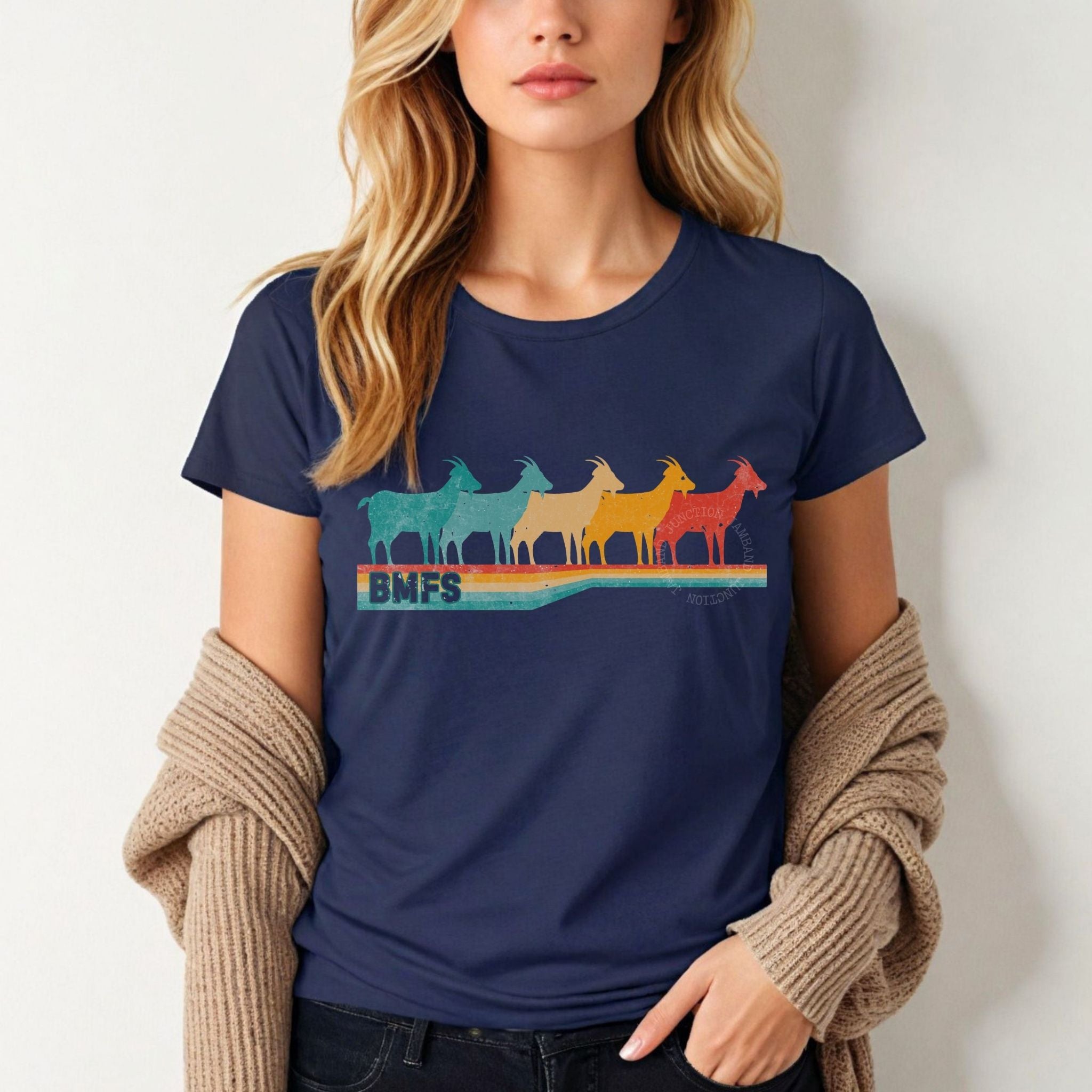 womens billy stirings tribute tshirt with goats