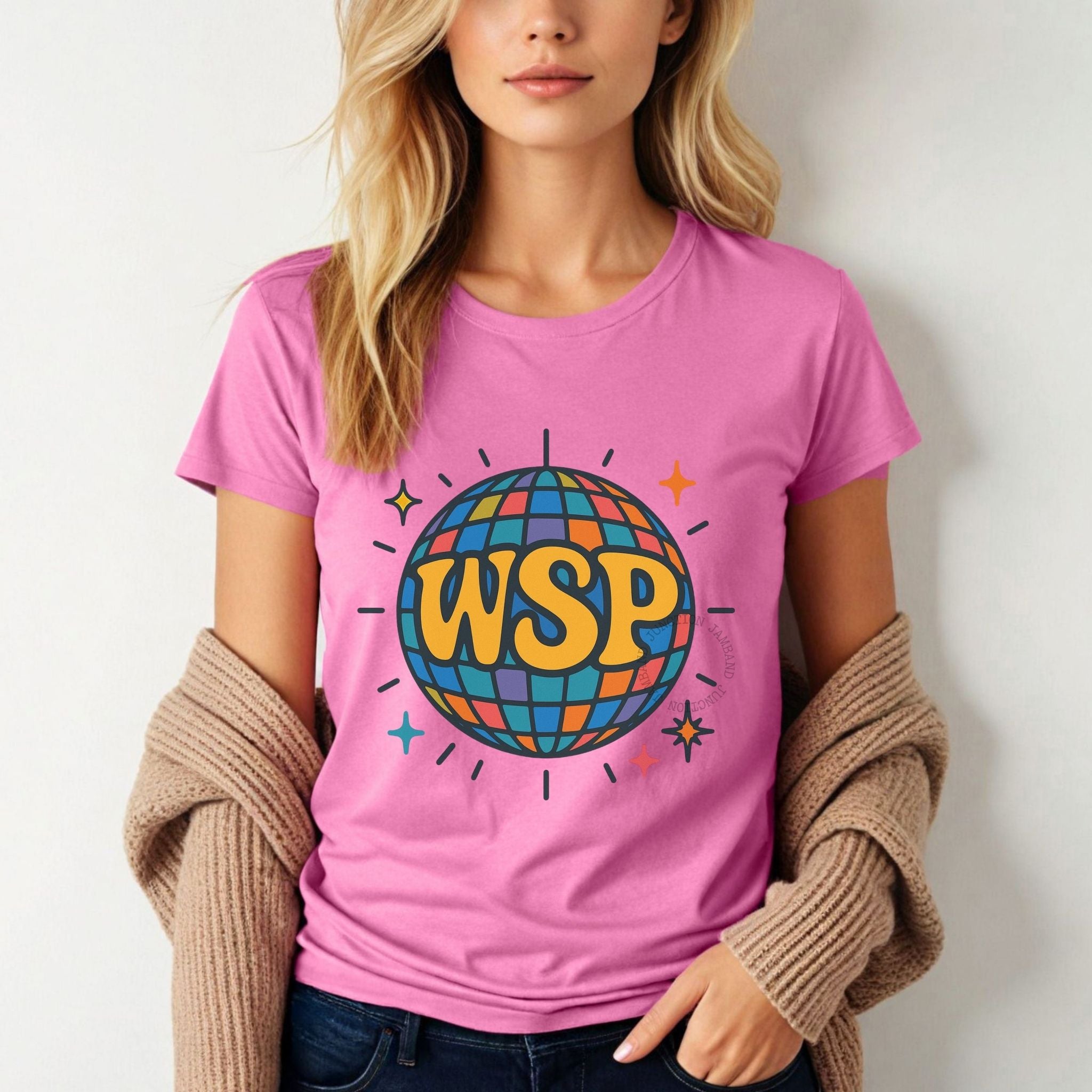 disco wsmfp womens fit tshirt
