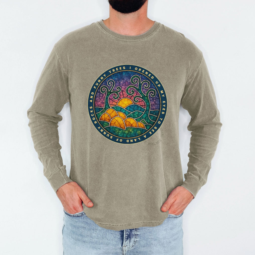 widespread panic inspired long sleeved t-shirt