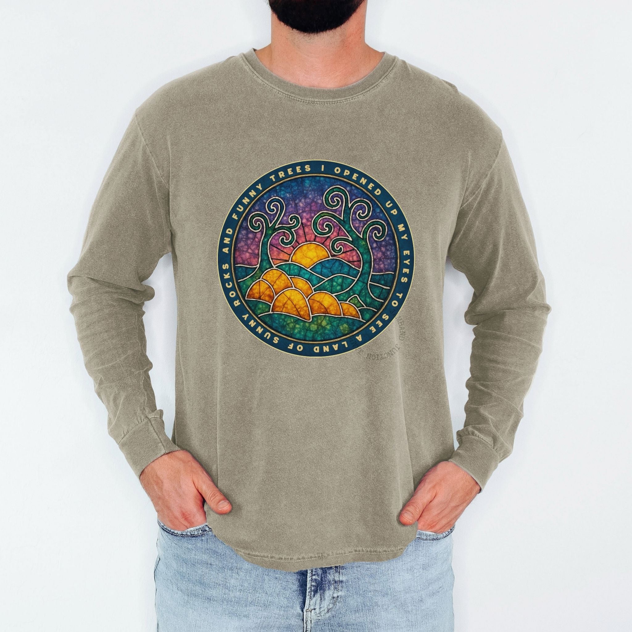 widespread panic inspired long sleeved t-shirt