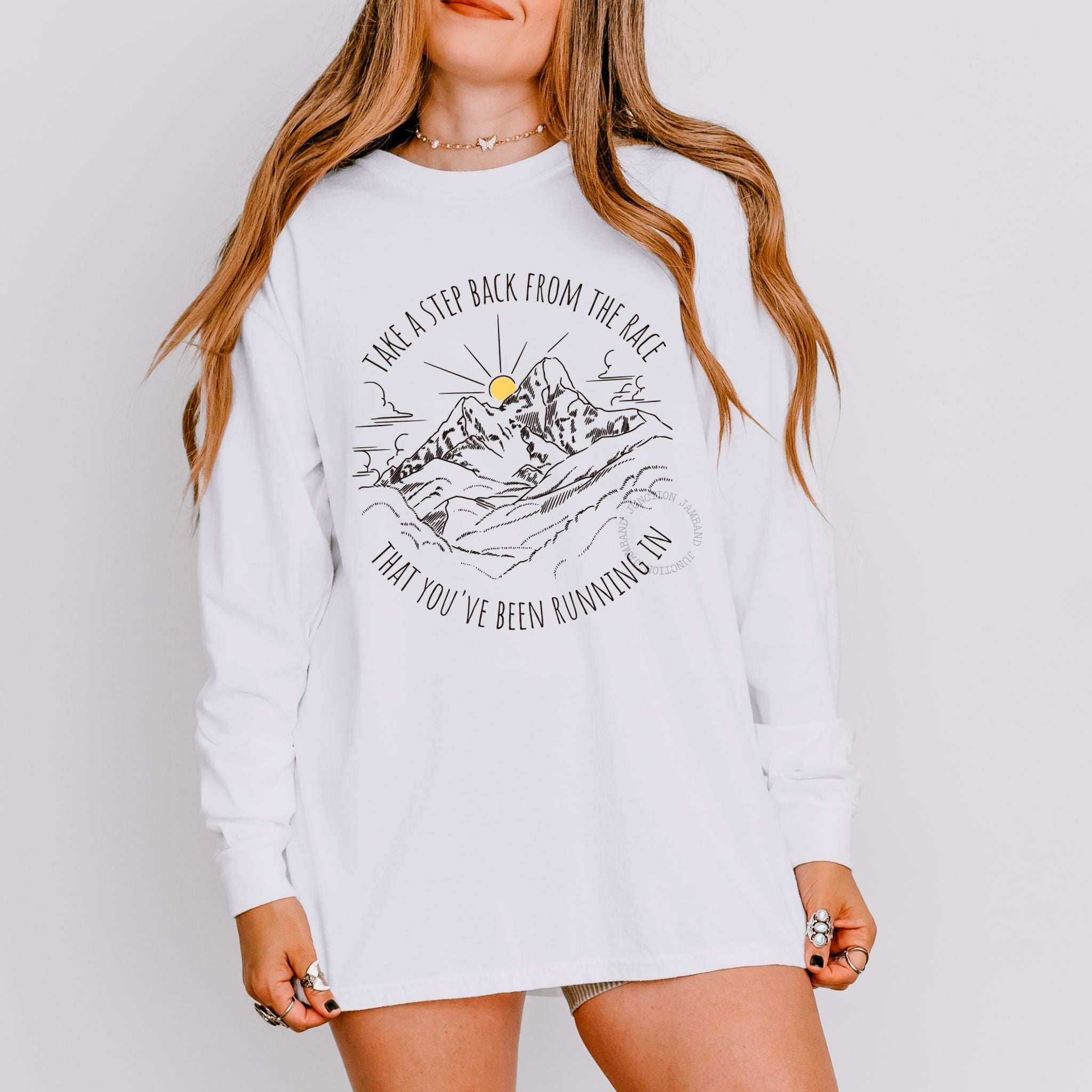 goose band shakedown lot style long sleeve t-shirt
