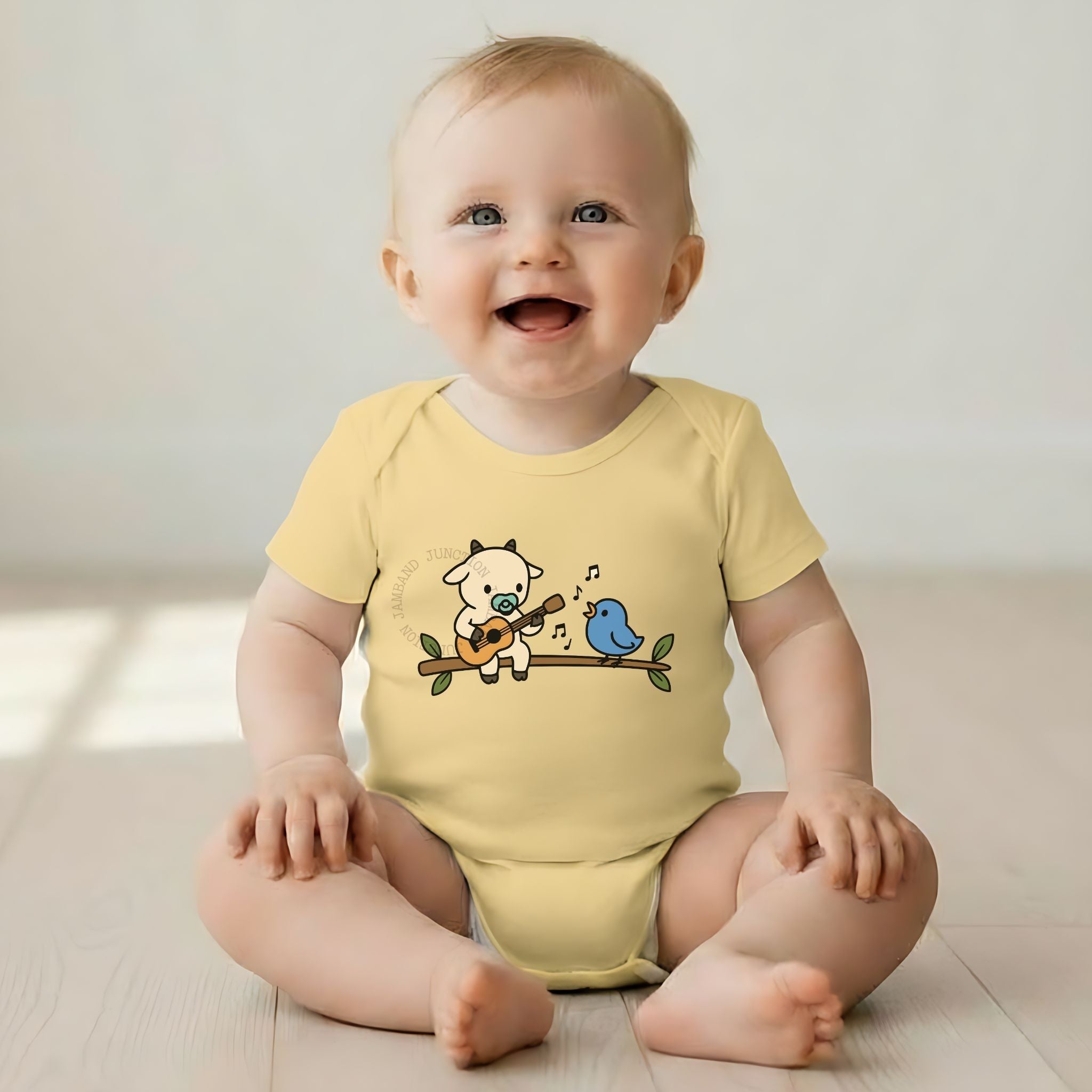 billy strings tour kids clothes featuring goat and birds